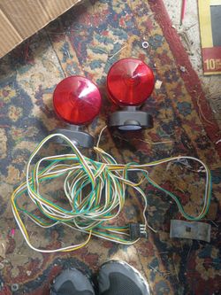 Magnetic Tow Light Kit with Wiring Harness