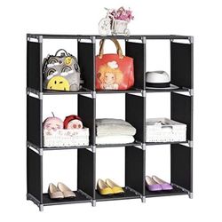 Storage Shelves Cube Storage,3-Tier 9 Cubes