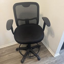 Adjustable Drafting Chair / Office Chair w/ Foot Ring