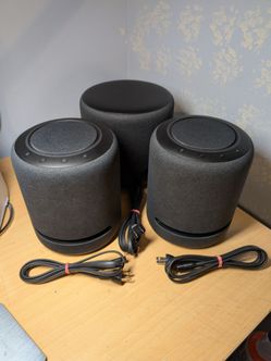 Amazon Echo Sub & 2 Amazon Echo Studio Smart Speakers