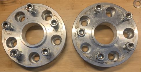 2 Wheel Spacers Jeep Jk 1.5”