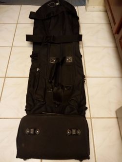 Heavy-Duty Padded Golf Club Travel Bag w/ Keys & Wheels For Sale!!!