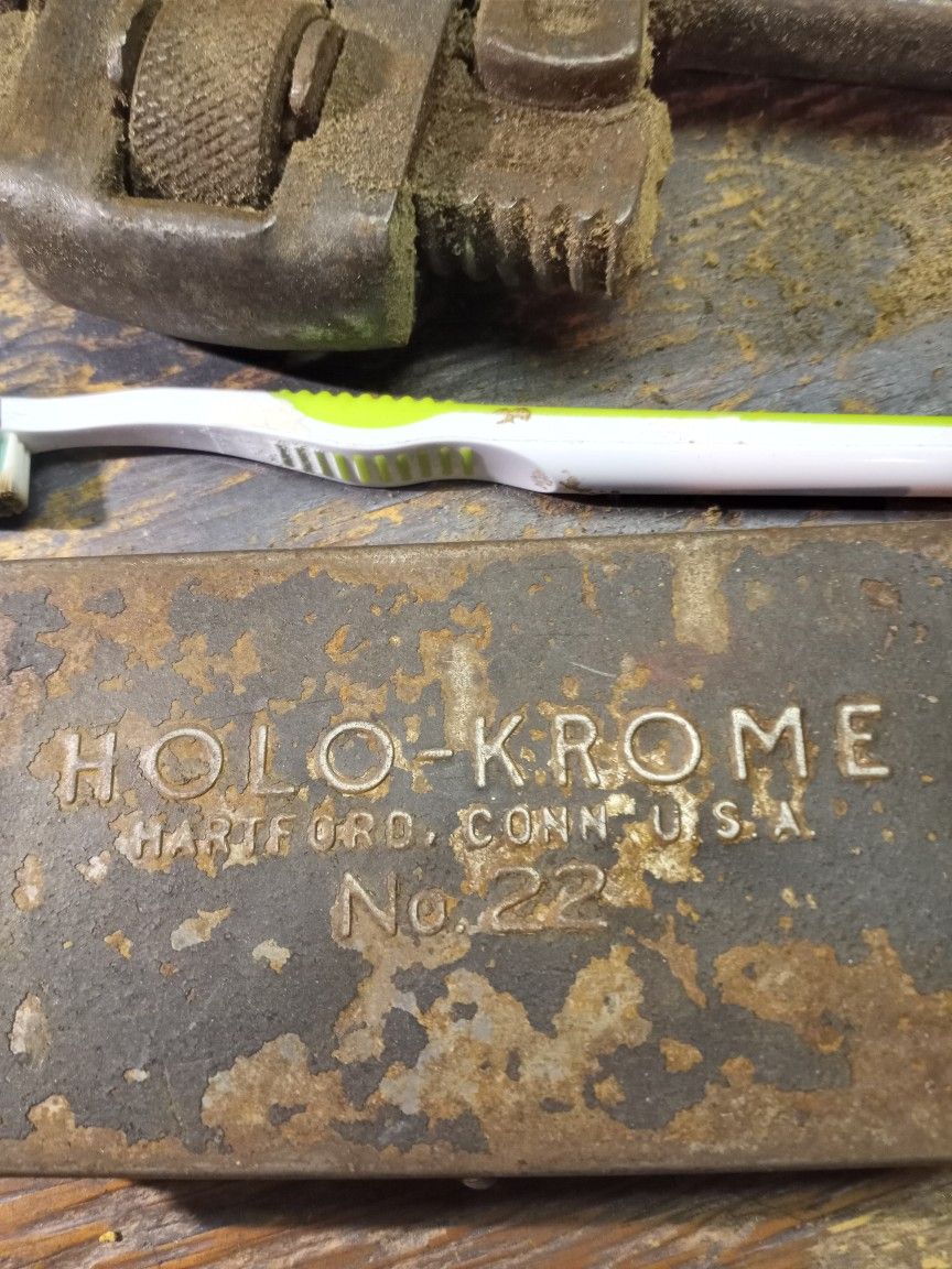 Vintage HOLO-KROME Metal Box