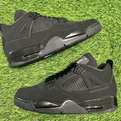 Retro Air Jordan 4 Black Cat Size 10