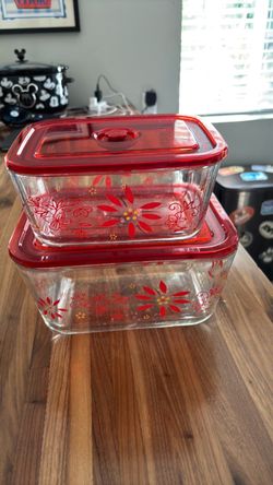 Glass food storage
