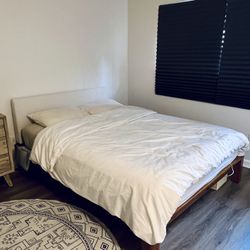 THUMA Bed Frame+Pillowboard