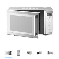 1.1 cu. ft. 1000 W Mid Size Microwave Oven, Stainless Steel, Hamilton Beach