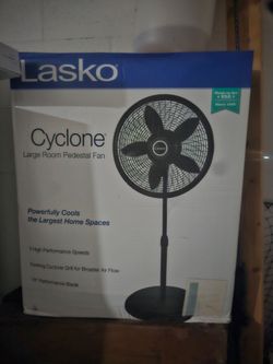 Lasko Cyclone Large Room Pedestal Fan
