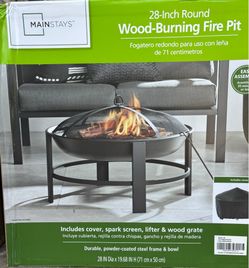 28 INCH ROUND FIRE PIT