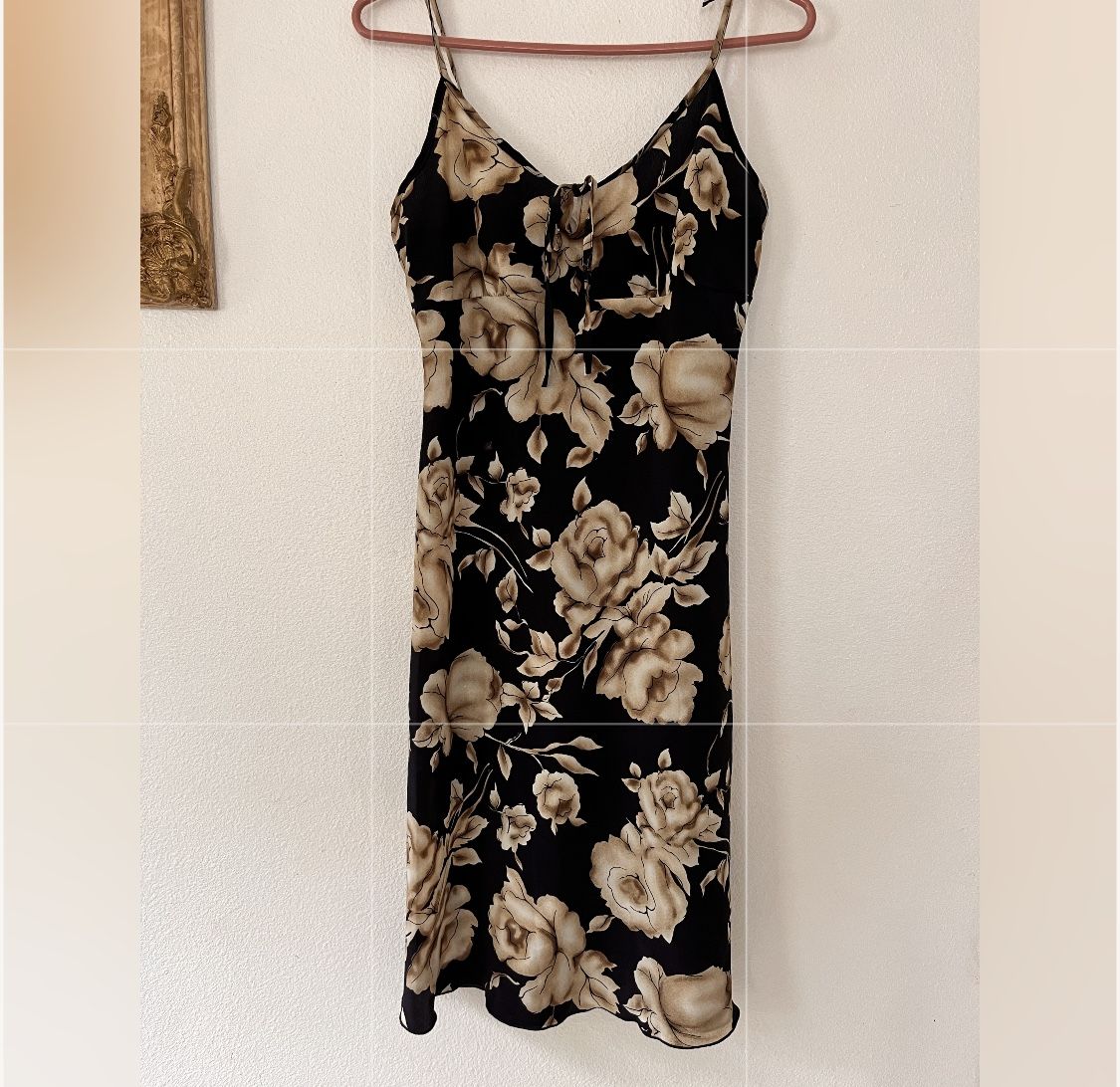 90s Slip Dress Floral