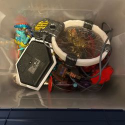 Box of Skylanders 