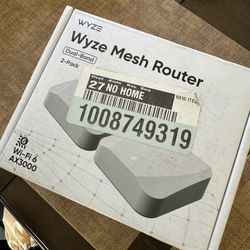 Wyze Mesh Router Dual-Band 2-Pack Wi-Fi 6 AX3000