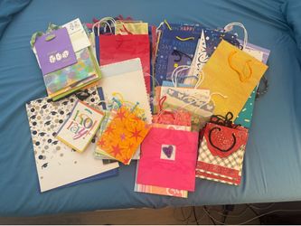 Assortment of gift bags