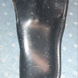 Gould & Goodrich B501-34LH Double Retention Leather Holster, Black