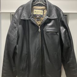 Black Leather Jacket Men’s Size XL ,