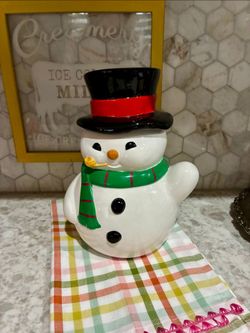 Snowman Cookie Jar