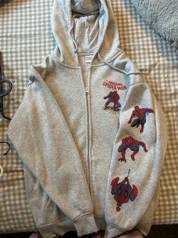 XS spiderman zip up hoodie