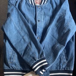 Levi’s Men’s Denim Varsity Jacket