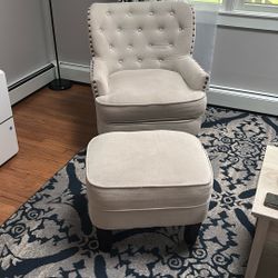 Chair And Ottoman