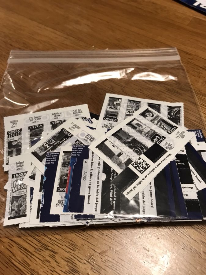 Monopoly Tickets.