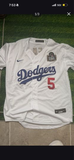 Dodgers freeman Large Jersey World Series 2024