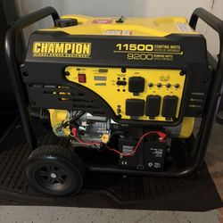 11500 Watt Generator Never Used Practically Brand New Cost $1400 New With Out Cover. $750 With Cover Here Come Pick It Up 