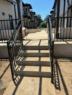 Metal Fence Railing Iron Fence Gate Security Fence 