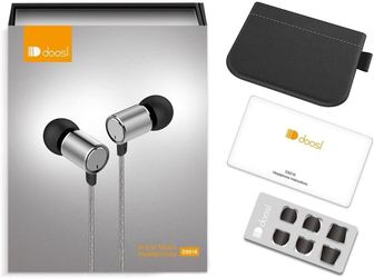 NEW Earbuds, Noise Isolating In Ear Headphone Music Ear buds for iPhones X, Samsung, Galaxy, Tablets, MP3, iPod etc.