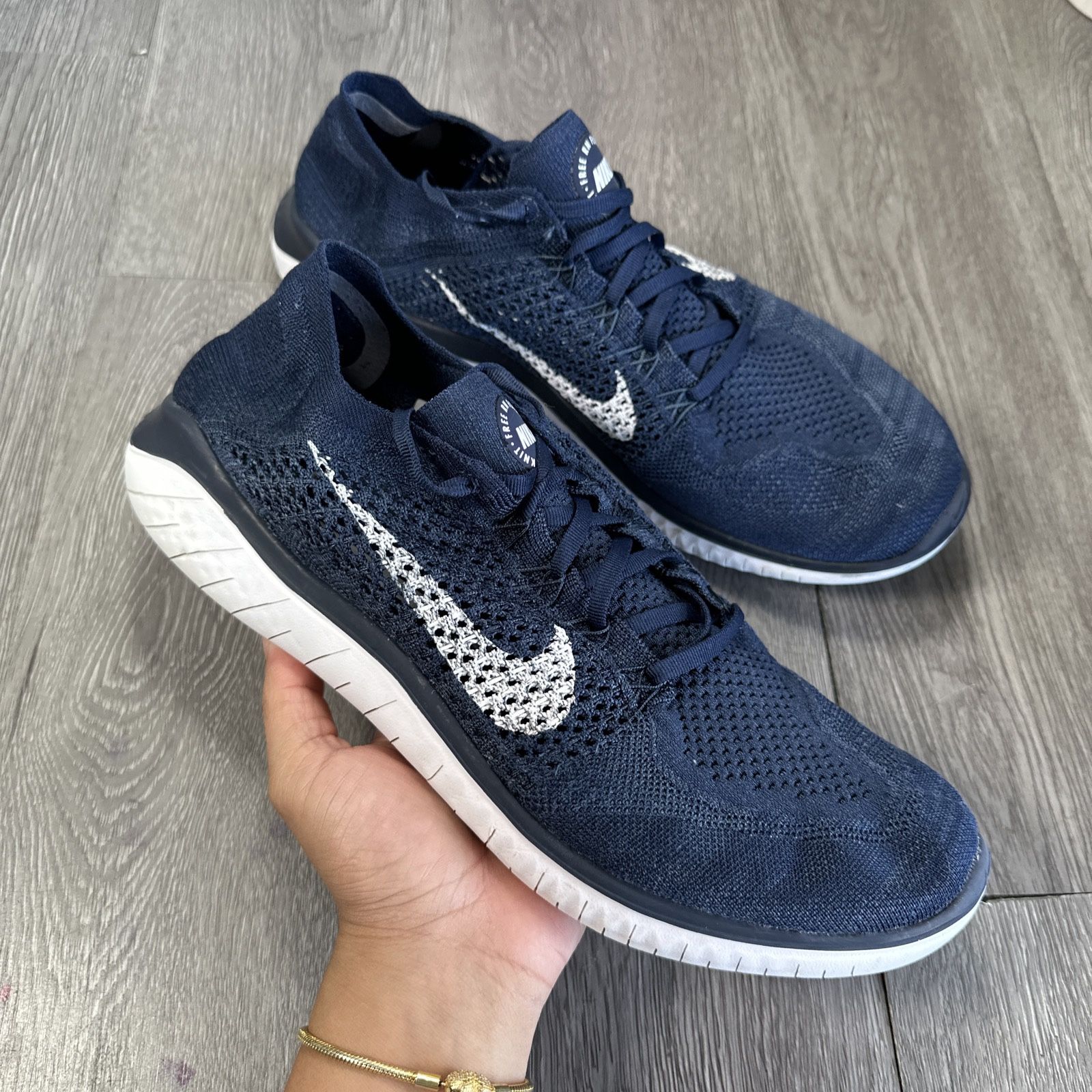 Mens Nike Nike Flex 2018 Rn Midnight Navy Running Shoes Nike Free