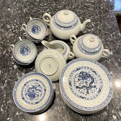 Vintage Rice China Set 