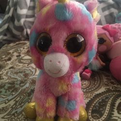 TY Unicorn Toy/Big Beanie Baby