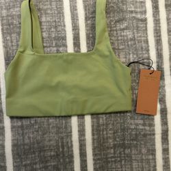 NWT Girlfriend Collective 3-Pc Set: Tommy Bra, Leggings & Bike Shorts