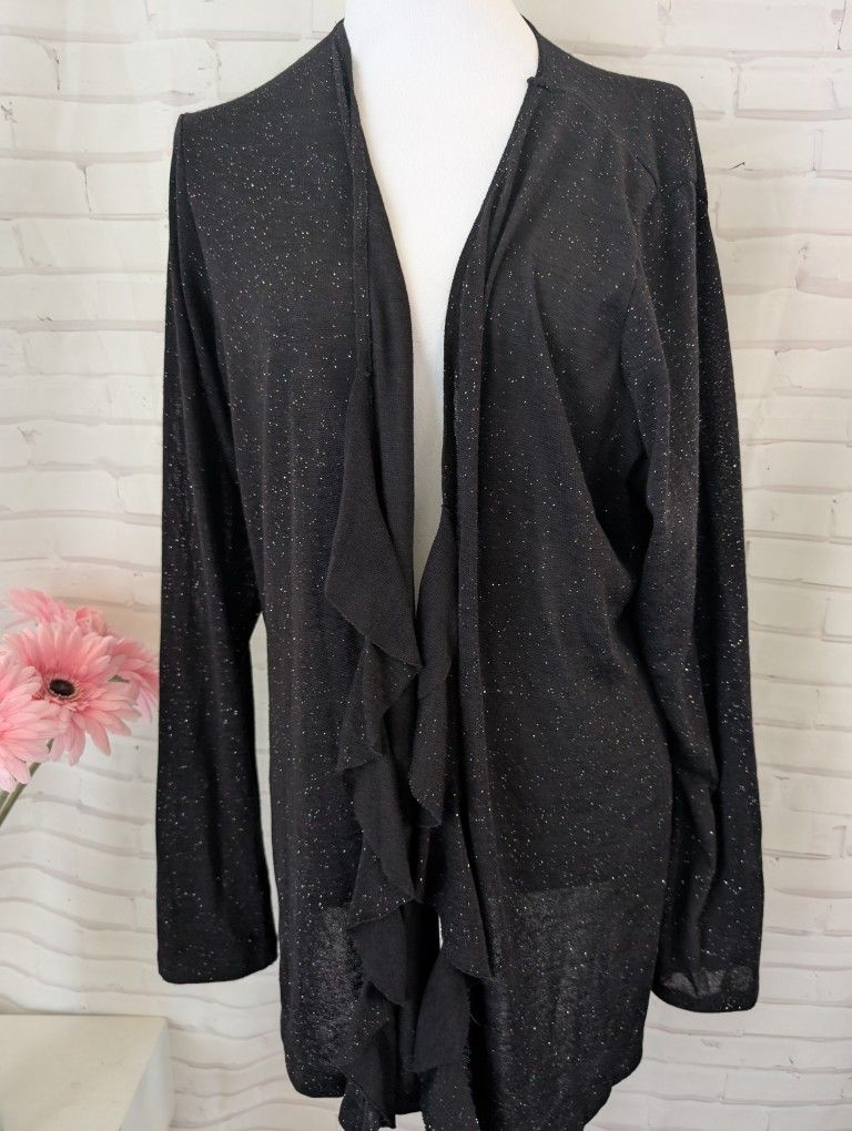Maurices Shimmer Cardigan Size 2X 