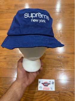 Supreme Navy Chino Twill Crusher Size M/L SS24 Brand New