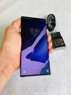 Samsung Galaxy note 20 Ultra Black 128gb Unlocked . Firm price