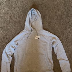 Gray Nike Hoodie Medium