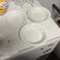 3 Corning Ware Serving Bowls