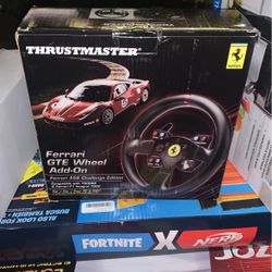 Thrustmaater Ferrari Green Wheel Add On Xbox One Pc