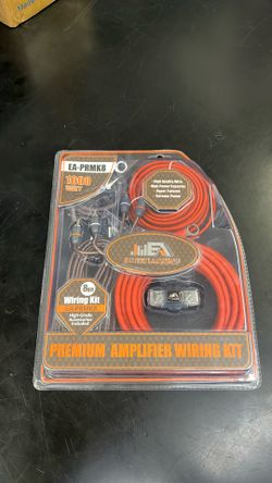 Elite Audio 8 Gauge Wiring Amplifier Installation Kit 