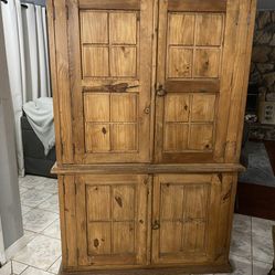 Pine Armoire 
