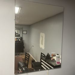 barber mirror 