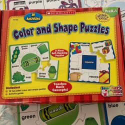 Color And Shape Puzzles $5