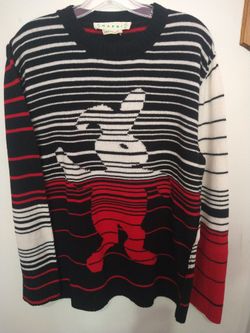 Marni Dance Bunny Striped Bunny Sweater