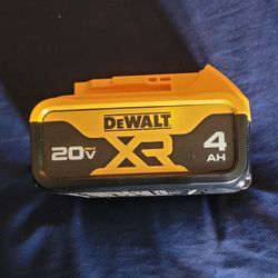 Dewalt 20V XR 4 AH Battery