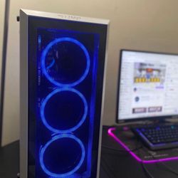 Skytech Chronos Gaming PC Desktop - AMD Ryzen 7 2700X, NVIDIA RTX 2070 Super 8GB, 16GB DDR4 (2X 8GB), 1TB SSD, B450M Motherboard, 650 Watt Gold (2700X