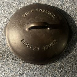 Wagner #9 Cast Iron Self Basting Skillet Cover