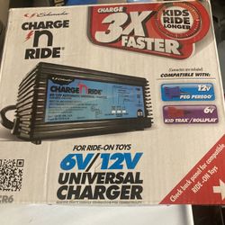 SCHCR6 SCHCR6 Schumacher Charge 'n Ride 6V/12V Automatic Universal Charger