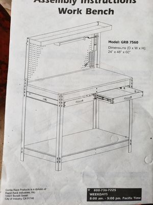 Gorilla Workbench For Sale In Industry Ca Offerup