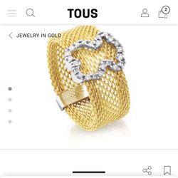 Tous Set  18 K Gold  ( Original Price 1800 
