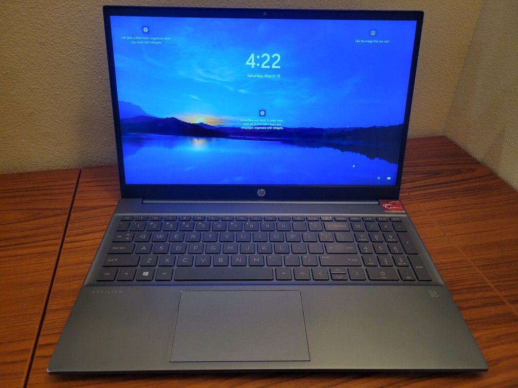 HP Pavilion 15.6" AMD Ryzen 5 4500U 16gb RAM 512gb SSD Laptop + still under warranty!